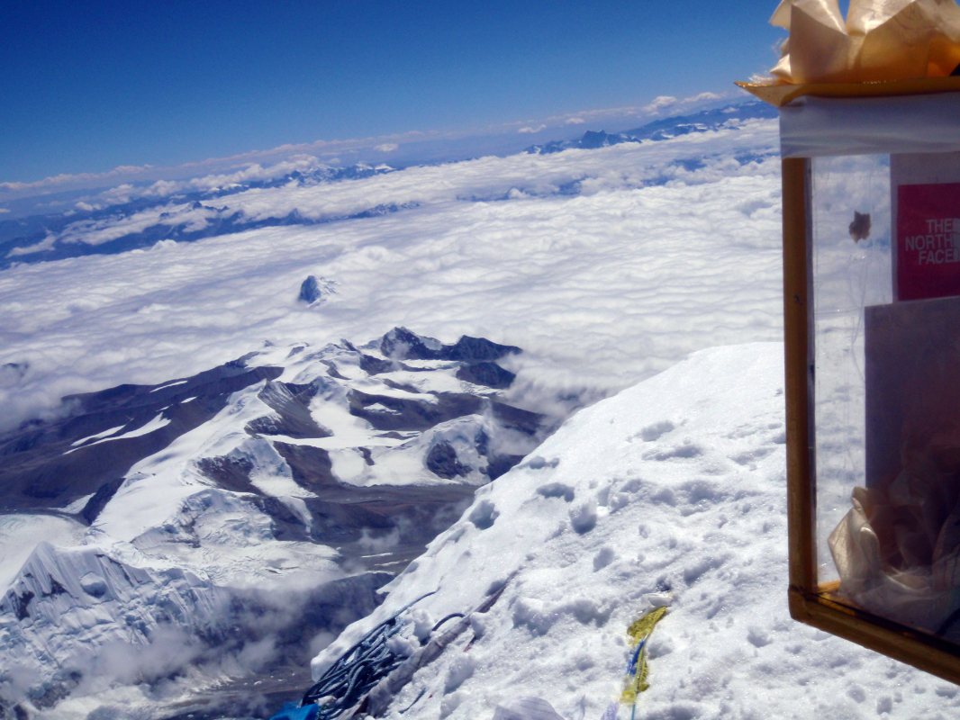NE summit view
